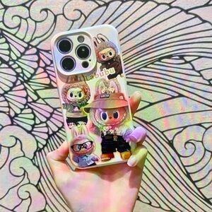Cute Cartoon Character Phone Case - Multicolor